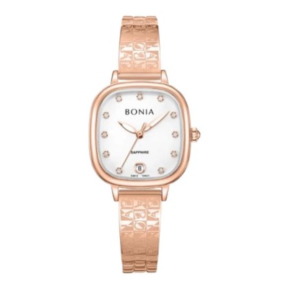 Bonia Elegance BNB10923-2517 Rose Gold Stainless Steel Women Watch